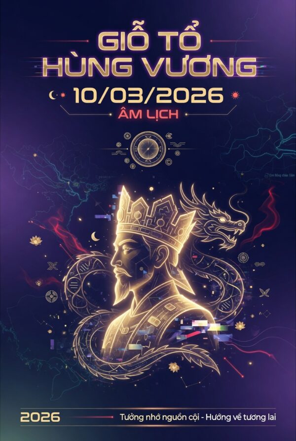 Mời tham dự Giỗ Tổ Hùng Vương 2026